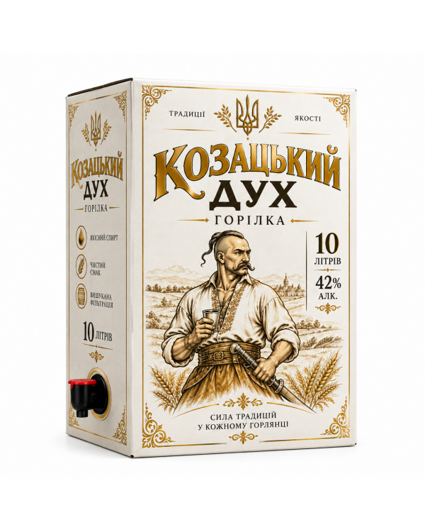 Горілка Козацький Дух 10 л Горілка Козацький Дух 10 л